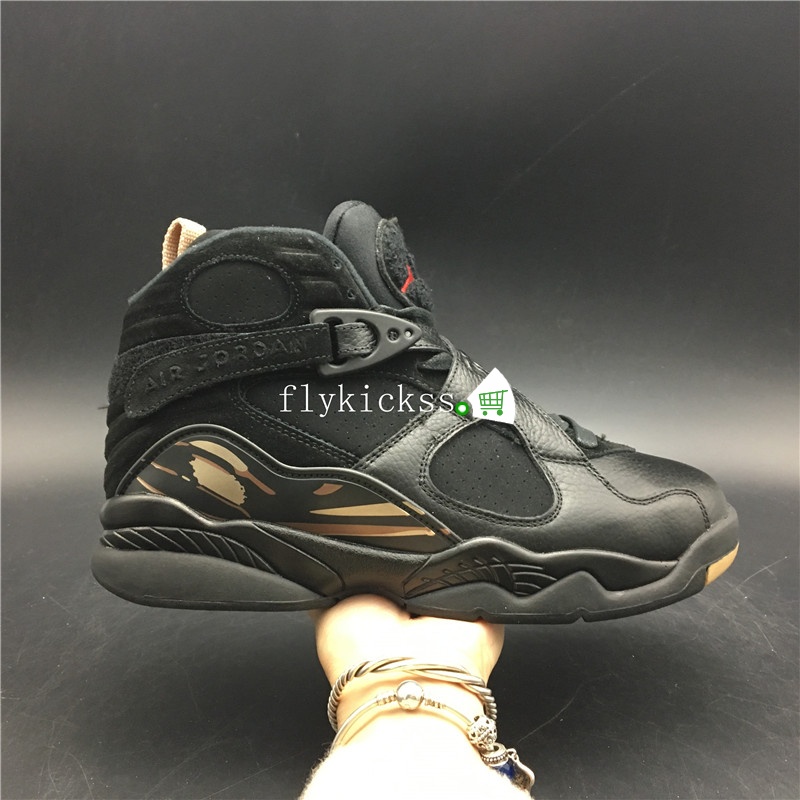 Authentic Air Jordan 8 Retro OVO Black